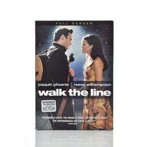 WALK THE LINE Movie DVD Full Screen Joaquin Phoeni